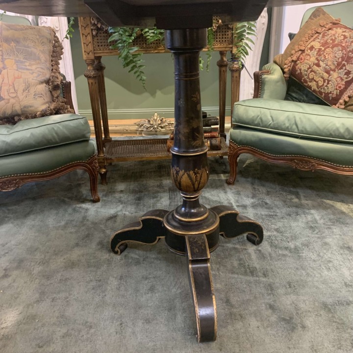 C19th French Lacquer  Centre Occasional Table