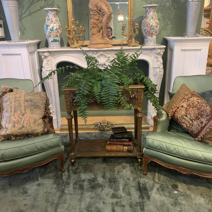 Antique French Standing Jardiniere Louis XVI Style