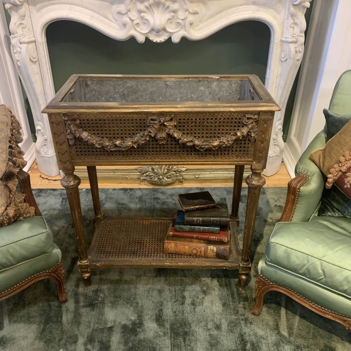 Antique French Standing Jardiniere Louis XVI Style