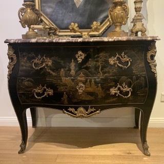 Early C20th French Chinoiserie Chest of Drawers Louis XV Style