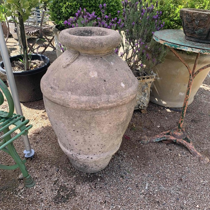 Vintage Set of Four Large Pots