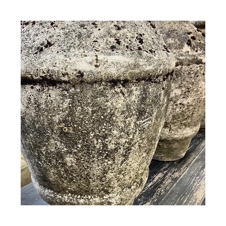 Vintage Set of Four Large Pots