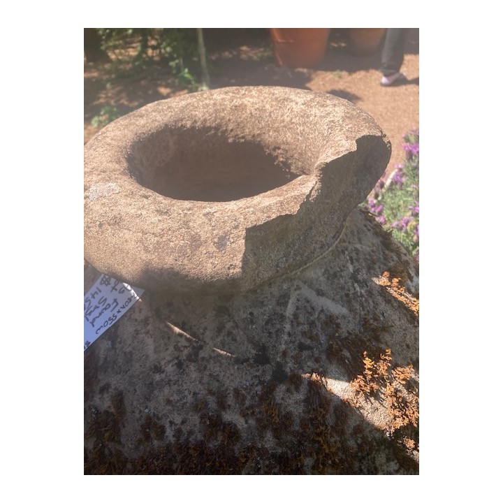 Vintage Set of Four Large Pots