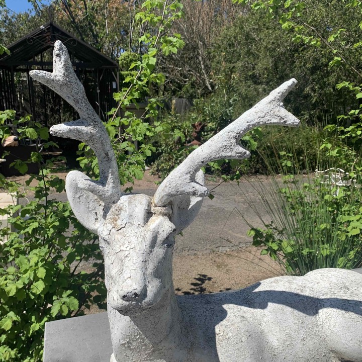 Vintage Pair of Large Deers
