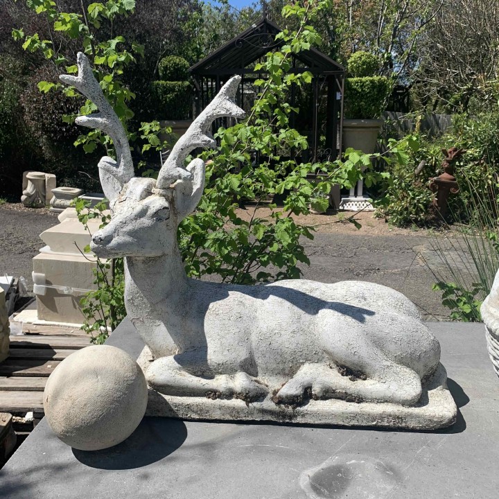Vintage Pair of Large Deers
