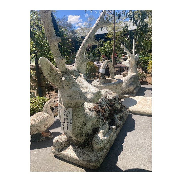 Vintage Pair of Large Deers