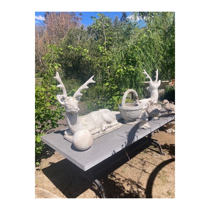 Vintage Pair of Large Deers